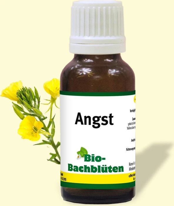 BIO Bachblüten Angst Tropfen f.Hund/Katze/Pferd 20 ml Flüssigkeit