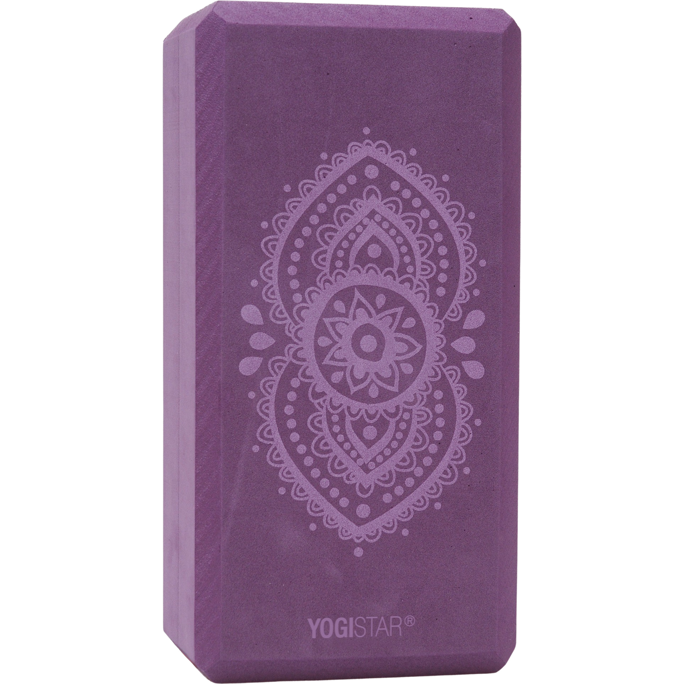 Yogistar Basic Ajna Chakra Yogablock Yoga-Zubehör lila Yoga