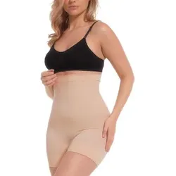 Magic Booty Booster High Short Hellbraun Polyamid Large Damen