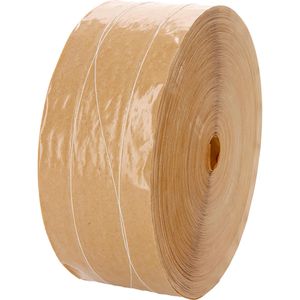 activaTec Nassklebeband NK5852, braun, 70mm x 200m, fadenverstärkt, 75g/m² Kraftpapier