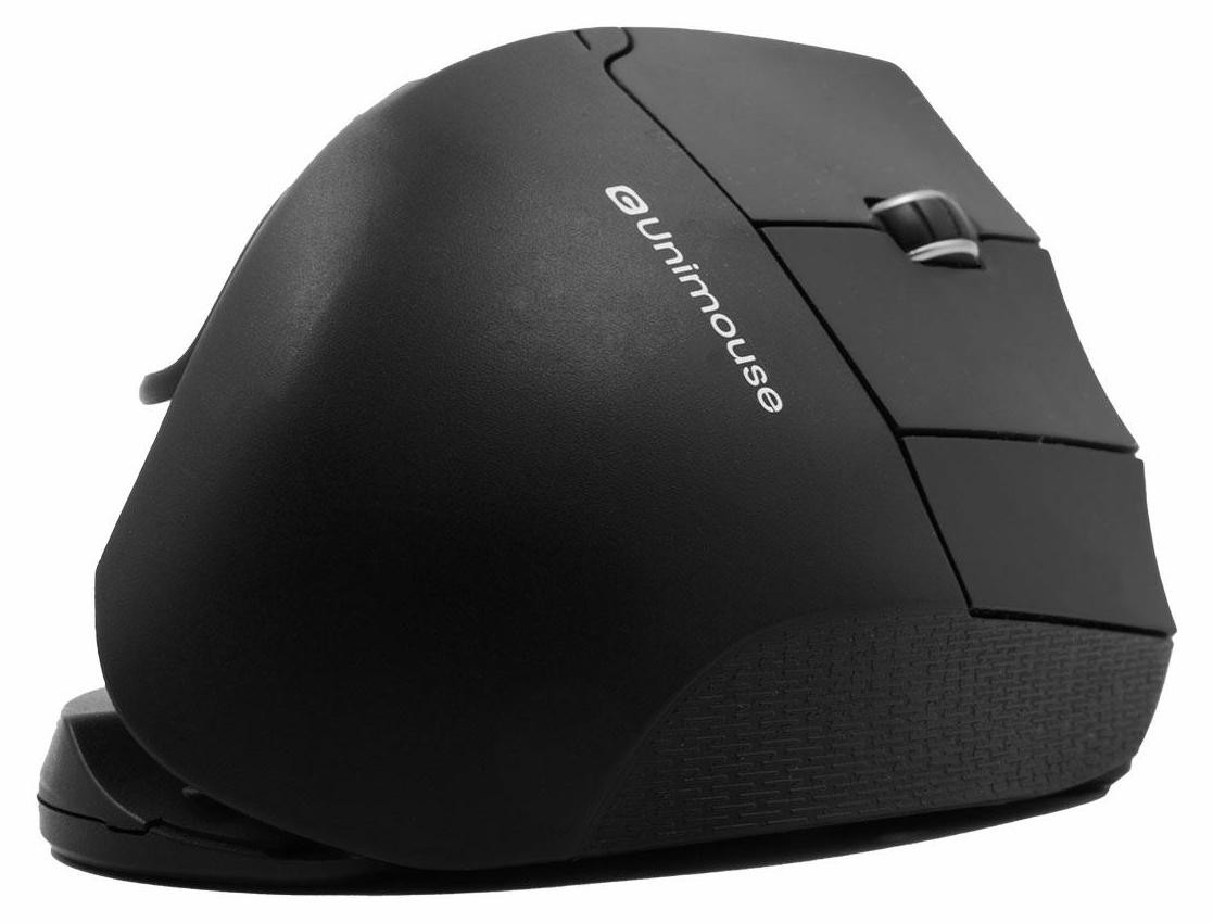 Contour UniMouse bedrade USB Type-A muis voor rechtshandigen zwart mat