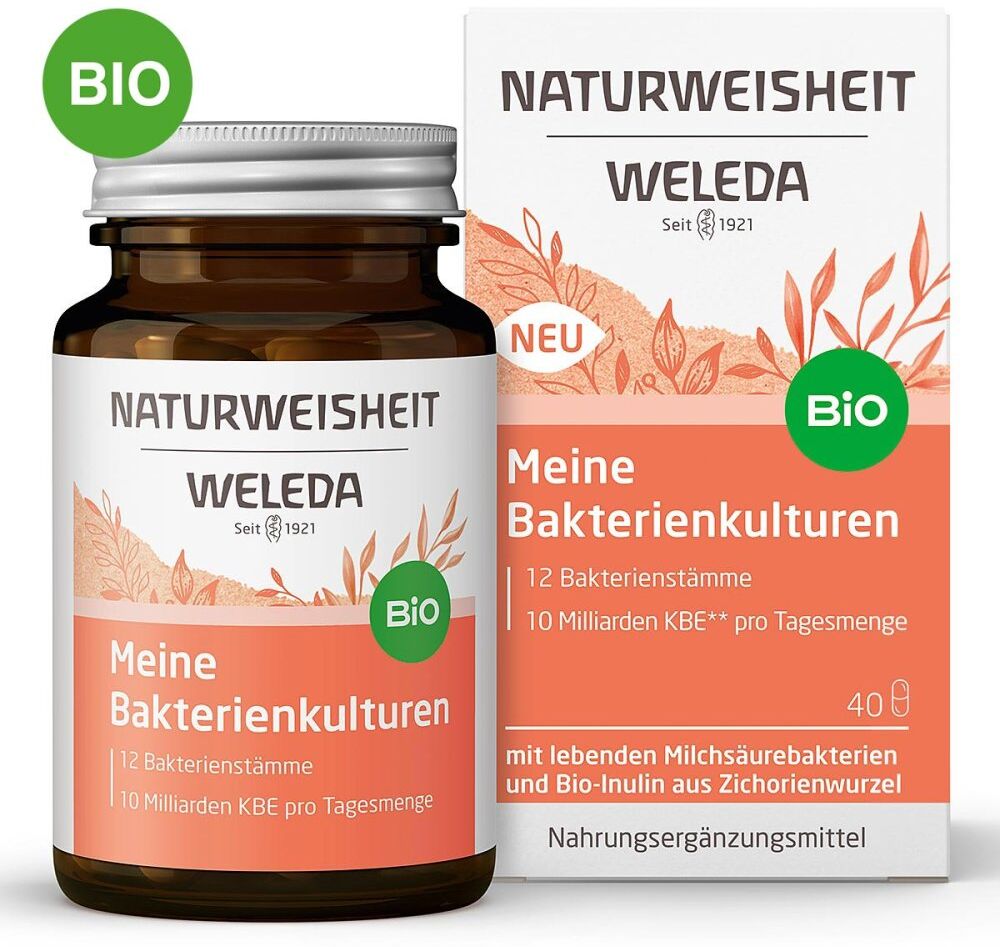 Weleda Naturweisheit Meine Bakterienkulturen Kapseln 40stk