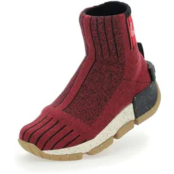 UYN Urquiola Urban Socken-Schuh mit beigefarbiger Sohle Damen wine melange 40