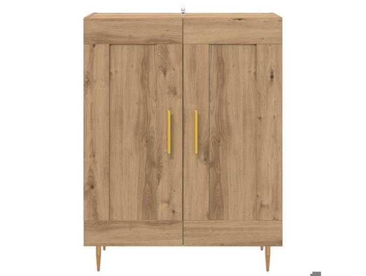 Commode intérieur - Marron - Buffet Armoire base - Chêne artisanal 69 5x34x90 cm - LL4083