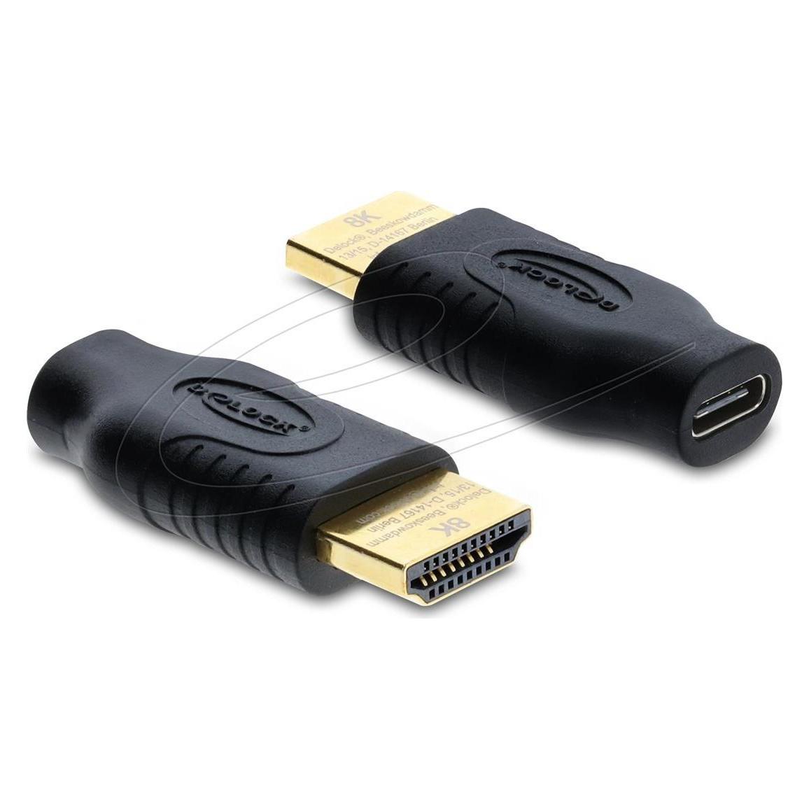 Delock USB Type-C zu HDMI Adapter (DP Alt Mode) 8K 60 Hz mit (HDMI) (61076)