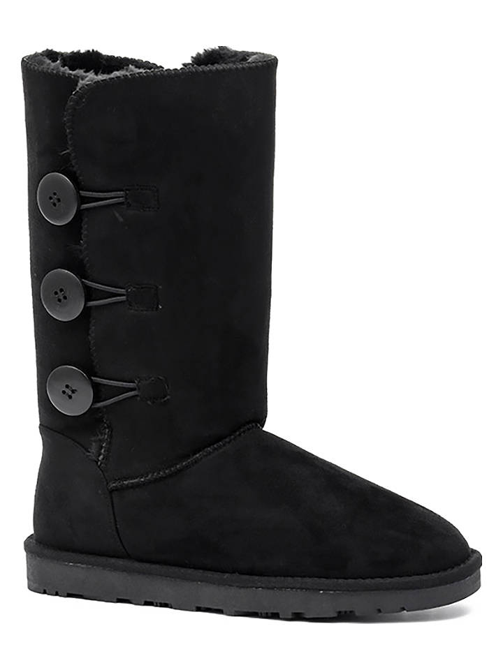 ISLAND BOOT Winterstiefel "Flora" in Schwarz - 38