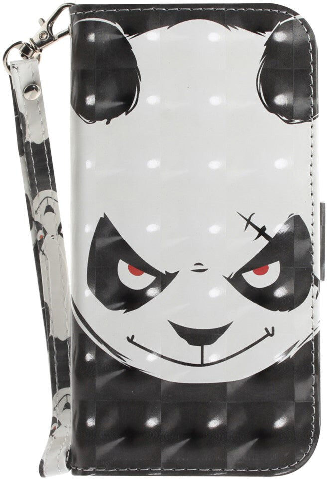 INCOVER Sony Xperia 1 V Læder Flip Cover m. Print - Sur Panda