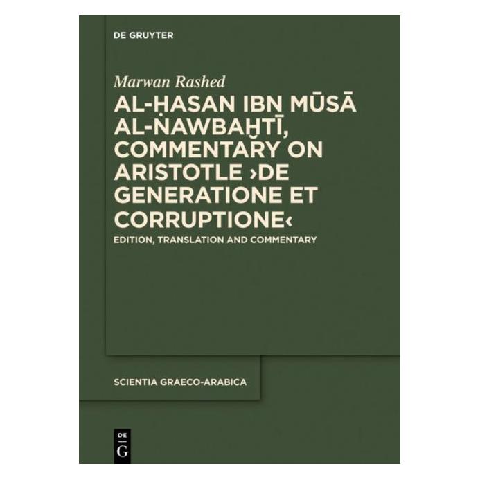 De Gruyter Rashed:Al-Hasan ibn Musa al-Nawbakhti (Arabisch, Hardcover, Marwan Rashed) (67764084)