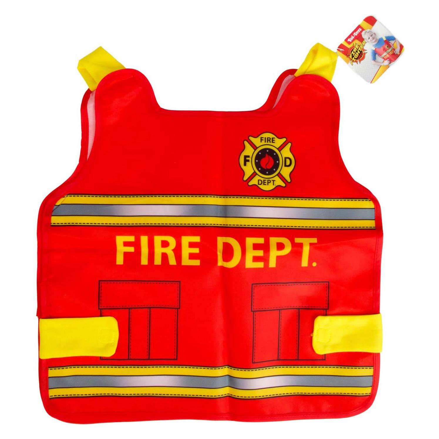 Toi-Toys Feuerwehrweste Kostümweste (54734024)