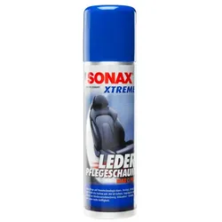 SONAX XTREME Leder Pflege Schaum Nano Pro, 250 ml Reinigung und Pflege von Teilen aus Glattleder