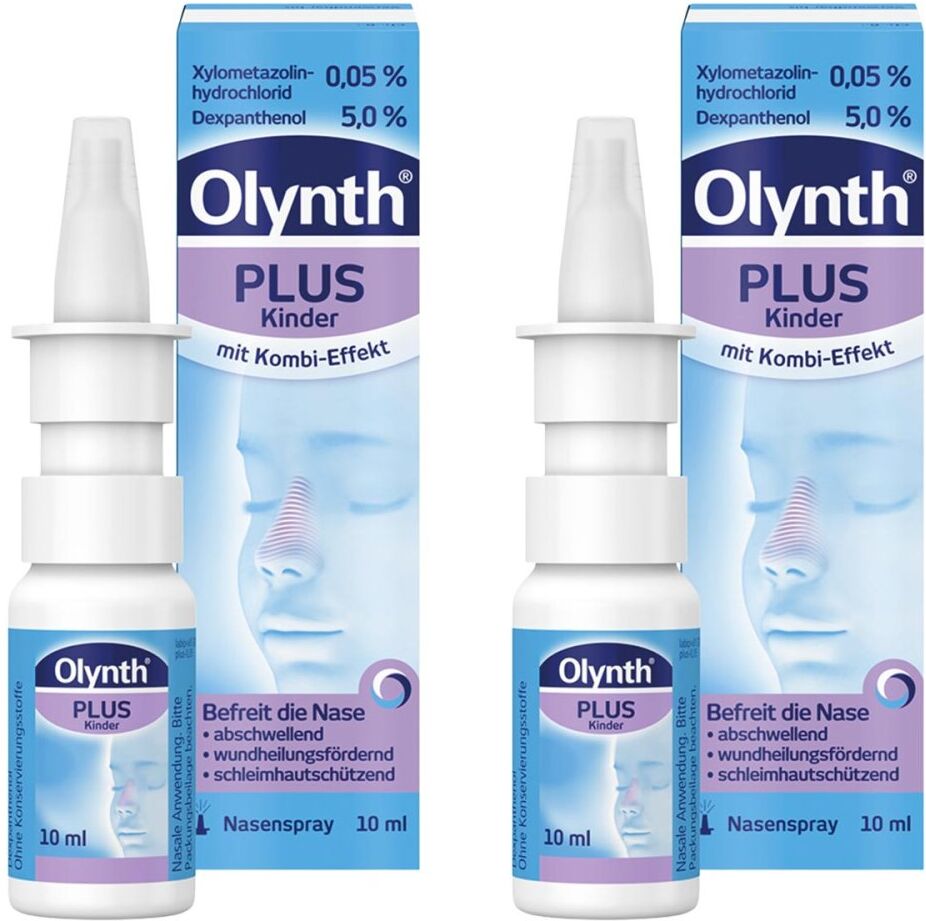 Olynth Plus 0,05 % / 5 % Nasenspray für Kinder von 2 bis 6 Jahre