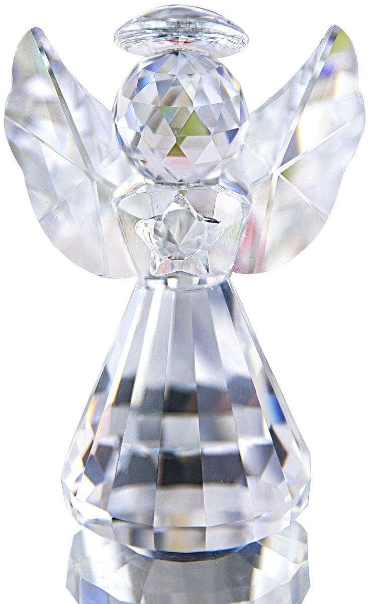 Solidchoice Handgemaakt Crystal Engel Beeldje voor Decoratie
