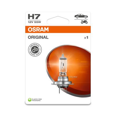 OSRAM Glühlampe, Nebelscheinwerfer Original H7 12V Einzelblister 642101bl