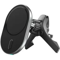 Force Power 15W Induktionsladegerät, Auto Adapter, Schwarz