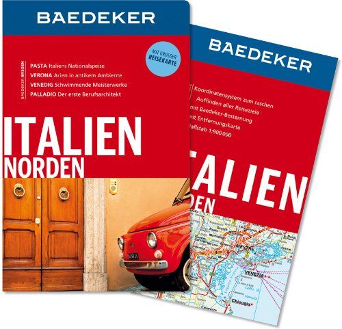 Bernhard Abend - Baedeker Reiseführer Italien Norden: Mit grosser Reisekarte - Preis vom 19.10.2026 19:33:35 h
