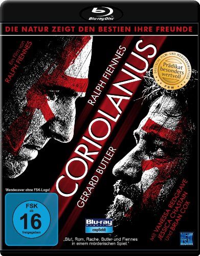 Ralph Fiennes - Coriolanus [Blu-ray] - Preis vom 17.10.2026 19:25:27 h