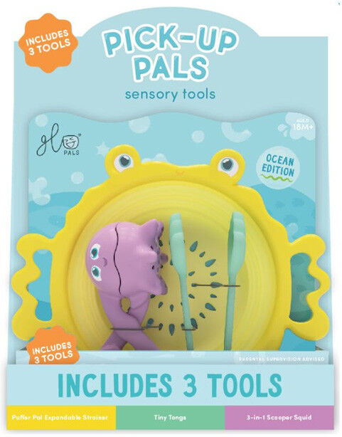 Jouet de bain : Set de 3 jeux sensoriels - Glo Pals
