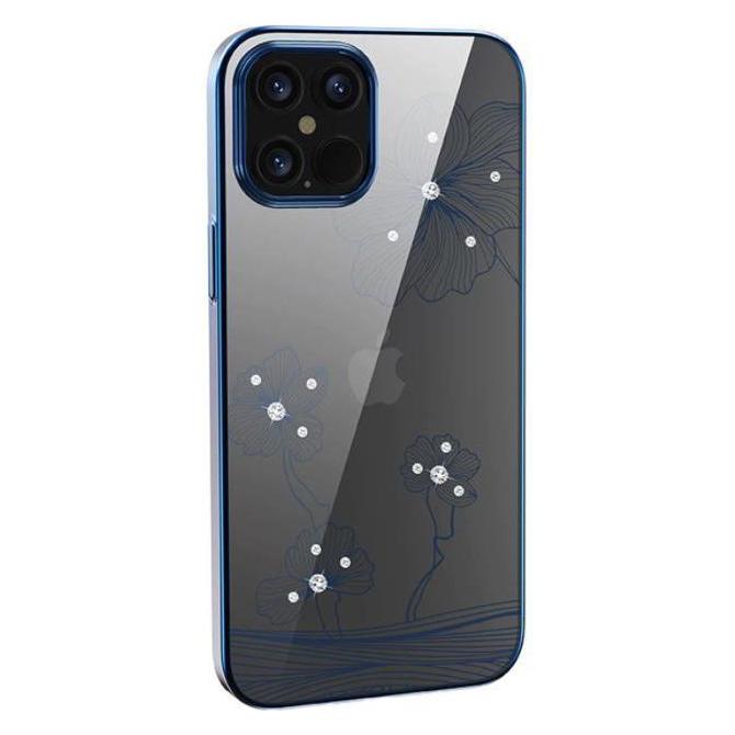 Devia Crystal Flora case iPhone 12/12 Pro blue (Apple iPhone 12) (102010582103)