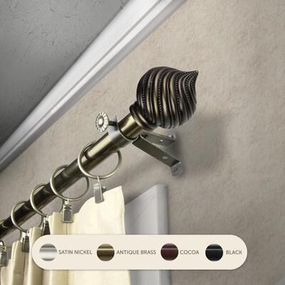 InStyleDesign Mya Adjustable Curtain Rod