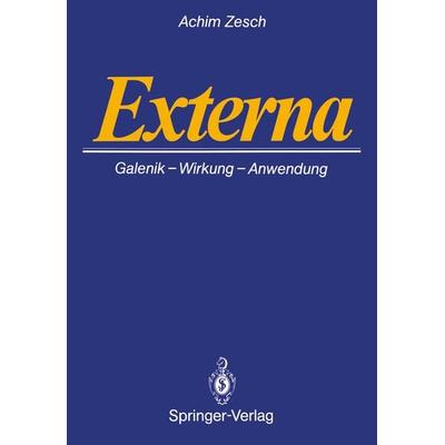 Externa, Taschenbuch von Achim Zesch, Springer Berlin, 978-3-540-18043-2