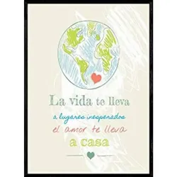POSTER Positive Quote – Life Message A4 Rahmenlos