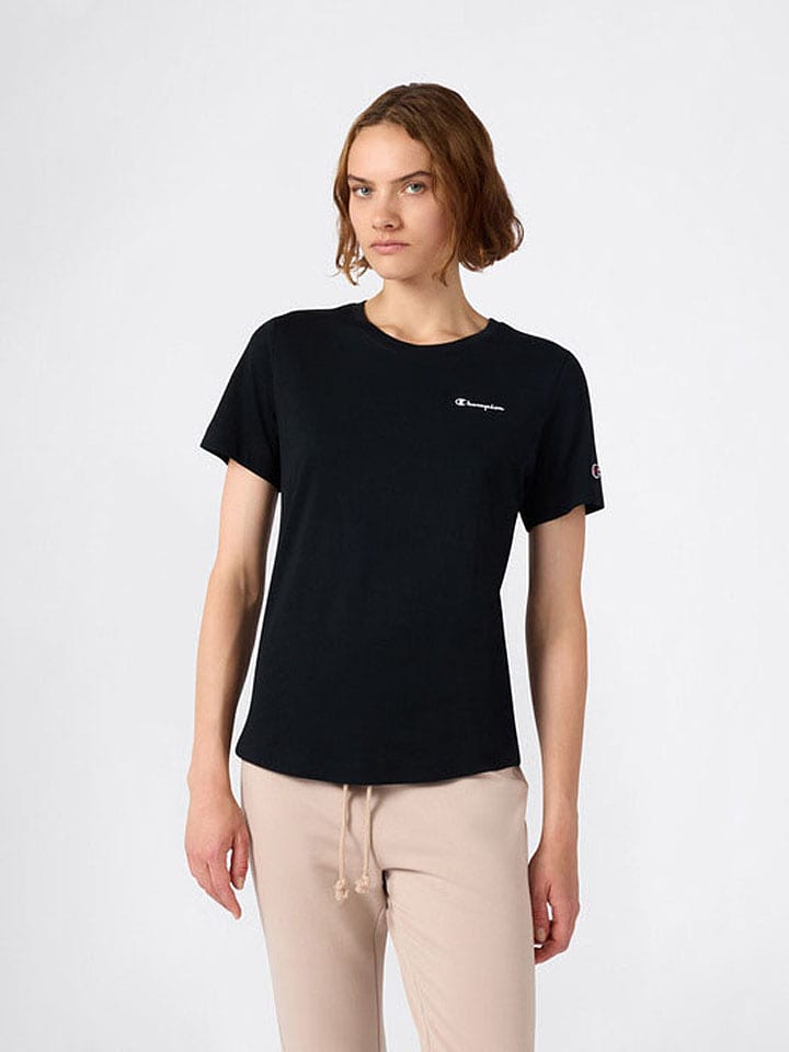 Champion Shirt in Schwarz - L