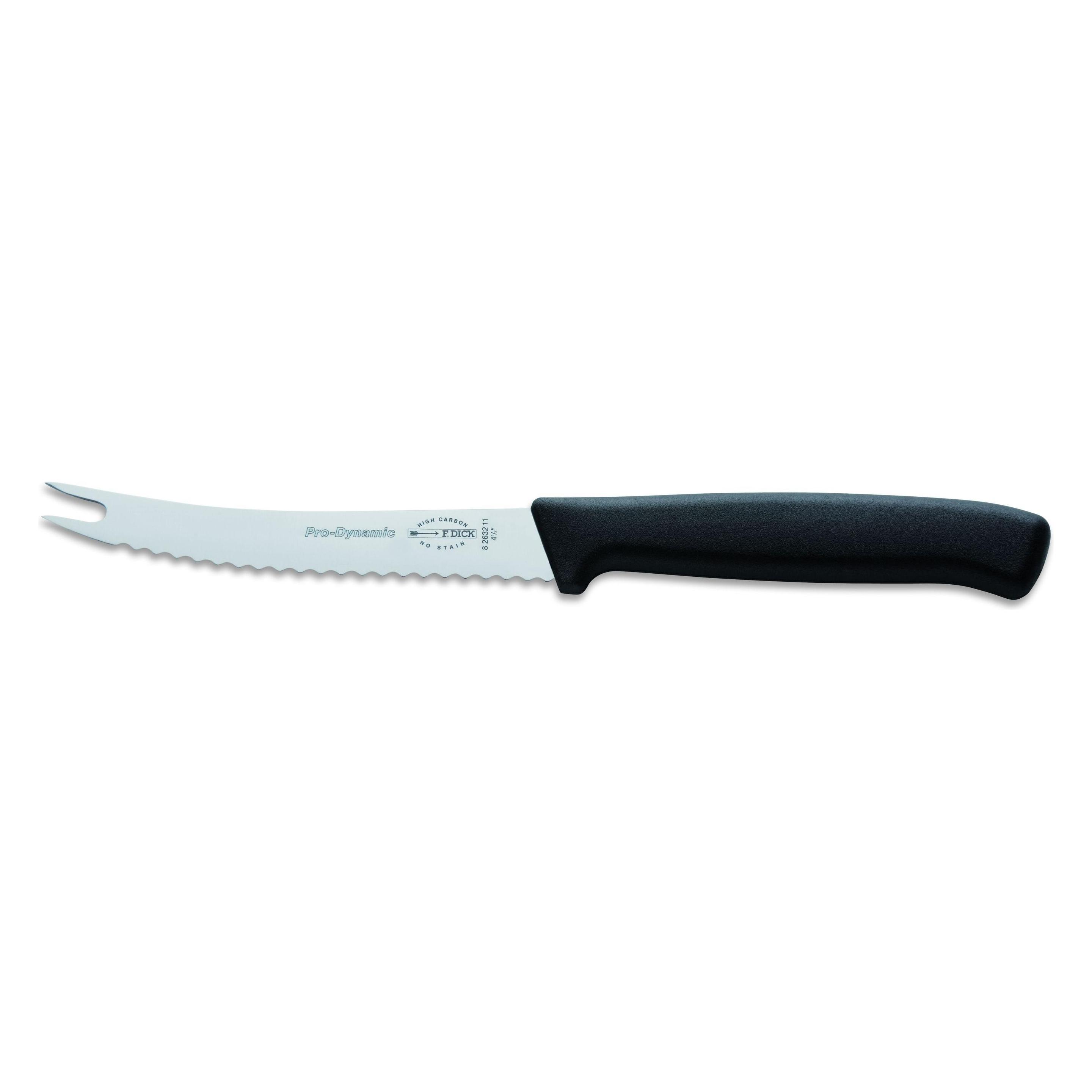F. Dick ProDynamic Tomatenmesser (Klingenlänge 11 cm, Kochmesser für Tomaten / empfindliches Schneid (11 cm, 1x) (82632112)
