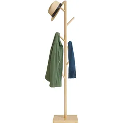 Relaxdays, Garderobe + Kleiderstange, Garderobenständer