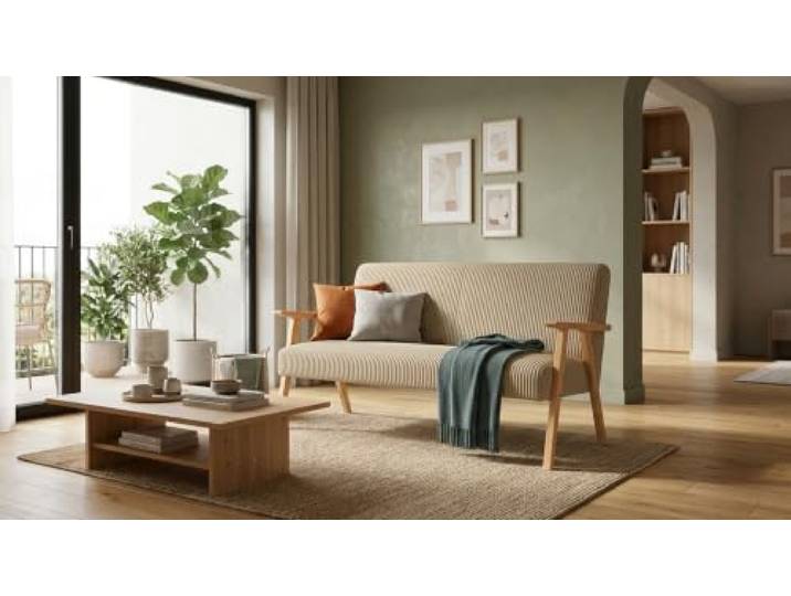 Family Meble Sofa Soler Apollo, 2-Sitzer – Beige – 3