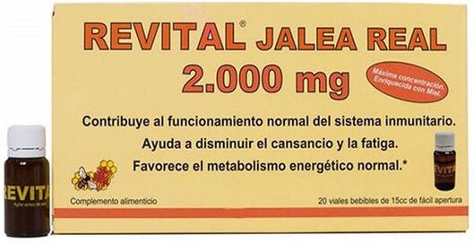 REVITAL Jalea Real 20 Ampollas