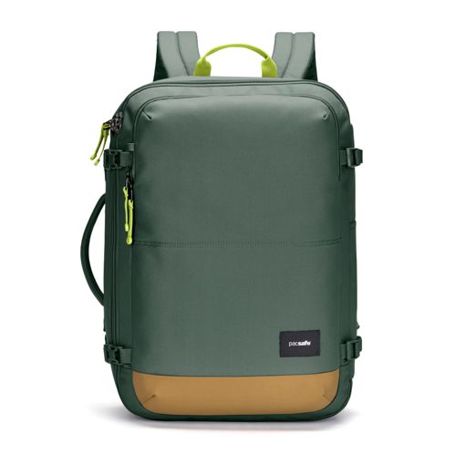 Pacsafe GO Carry-on Rucksack 34 jet spruce grün