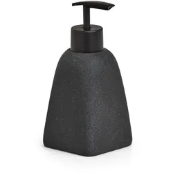 Seifenspender DARK STONE (DH 7,10x15,70 cm) - schwarz - DH 7,10x15,70 cm