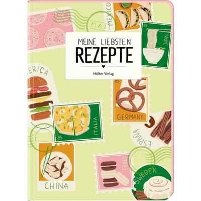 Meine liebsten Rezepte - Weltreise (Einschreibbuch)