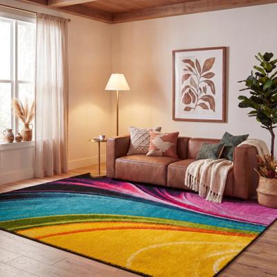 SAFAVIEH Fiesta Shag Christin Abstract Rug