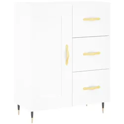 vidaXL Sideboard Weiß 69,5x34x90cm Holzwerkstoff