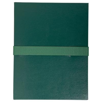 Exacompta Dokumentenmappe mit Balacroneinband, mit Klettverschlussband, 24x32cm für DIN A4
