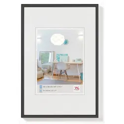 Walther Bilderrahmen New Lifestyle Kunststoff Normalglas / Floatglas / Schwarz /...