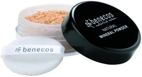 Benecos MAQUILHAGEM MINERAL ECOLÓGICO EM PÓ SOLTO TOM LIGHT SAND 10g