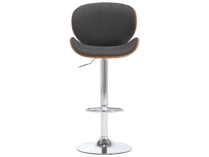 Tabouret de bar HOME-MARKET - Gris Tissu - Classique - Intemporel