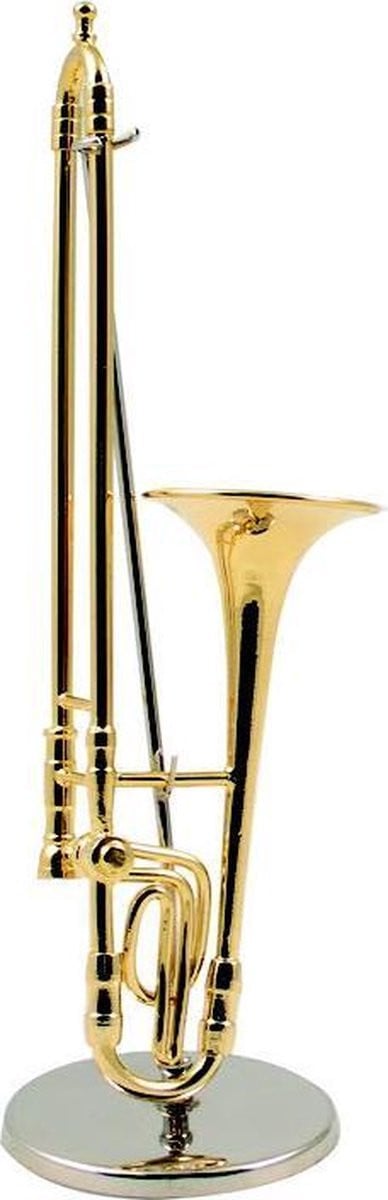 Music Gifts Miniatuurinstrument Trombone voor volwassenen