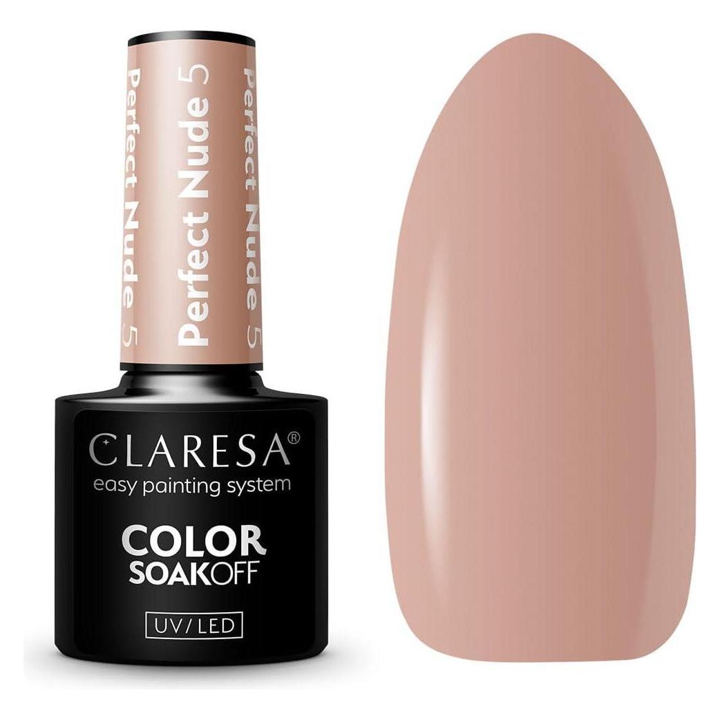 Claresa 05 Perfect Nude UV Nagellack 5ml (Beige, UV-Gel Lack) (44152409)