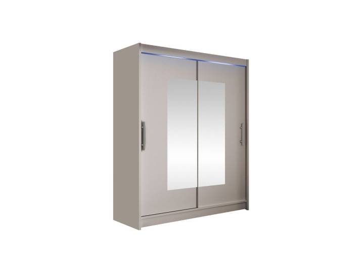 SCHWEBETÜRENSCHRANK Westa III, mit RGB LED Beleuchtung