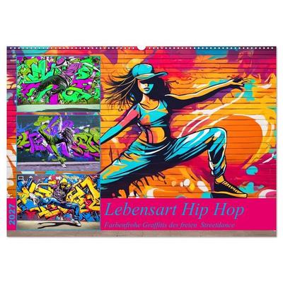Lebensart Hip Hop (Wandkalender 2027 DIN A2 quer), CALVENDO Monatskalender