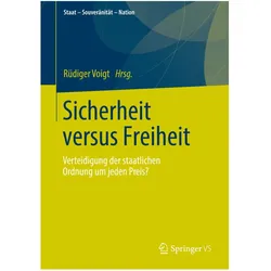 Sicherheit versus Freiheit, Fachbücher