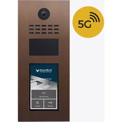 DoorBird D31TDV 5G IP Video Türsprechanlage – Echte Baubronze
