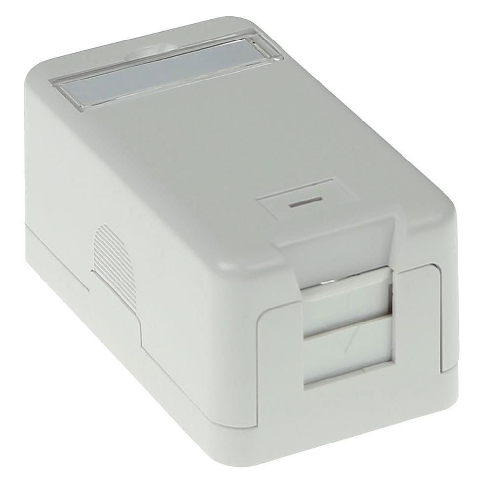 ACT Keystone surface mounted box 1 port WALLBOX FOR 1 KEYSTONE (FA6011)