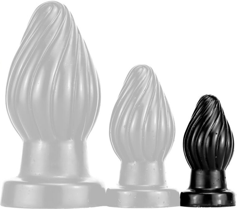 DarkSil Plug Spiral S 7 x 3.5cm Noir