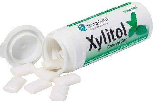 Miradent Xylitol Chicle Hierbabuena 30g
