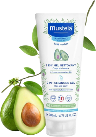 Mustela Gel Lavante 2 em 1 Corpo & Cabelo 200ml
