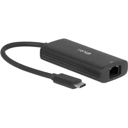 Club 3D 10G (USB-C, RJ45 (1x)), Netzwerk Adapter, Schwarz